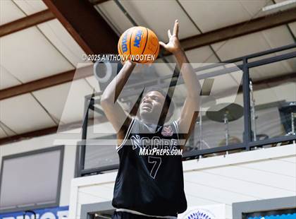 Thumbnail 2 in NC GBB Academy vs. Fayetteville Christian (Dreamville Showcase) photogallery.
