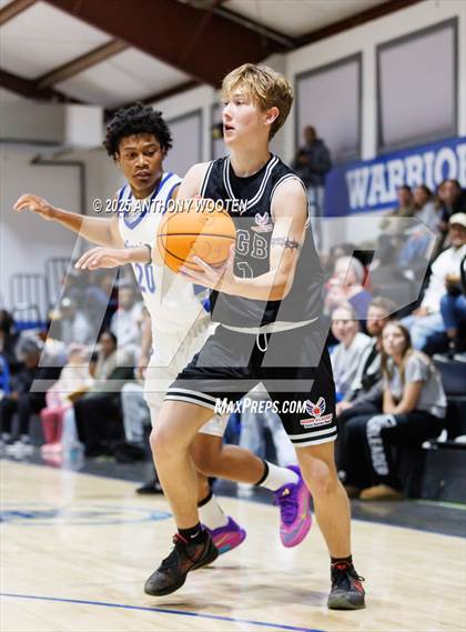 Thumbnail 2 in NC GBB Academy vs. Fayetteville Christian (Dreamville Showcase) photogallery.