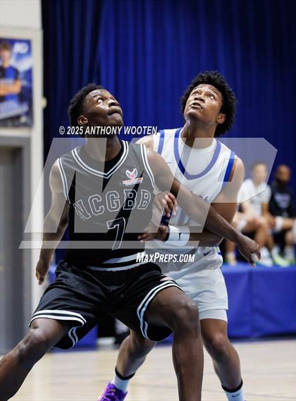 Thumbnail 2 in NC GBB Academy vs. Fayetteville Christian (Dreamville Showcase) photogallery.