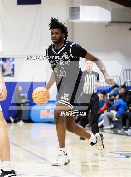 Thumbnail 1 in NC GBB Academy vs. Fayetteville Christian (Dreamville Showcase) photogallery.