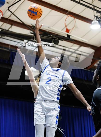 Thumbnail 2 in NC GBB Academy vs. Fayetteville Christian (Dreamville Showcase) photogallery.