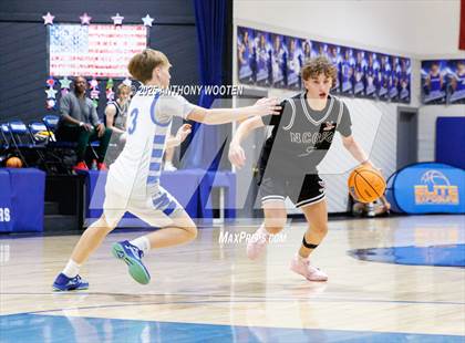 Thumbnail 2 in NC GBB Academy vs. Fayetteville Christian (Dreamville Showcase) photogallery.