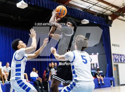 Thumbnail 2 in NC GBB Academy vs. Fayetteville Christian (Dreamville Showcase) photogallery.