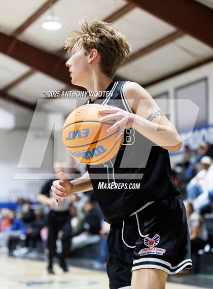 Thumbnail 1 in NC GBB Academy vs. Fayetteville Christian (Dreamville Showcase) photogallery.