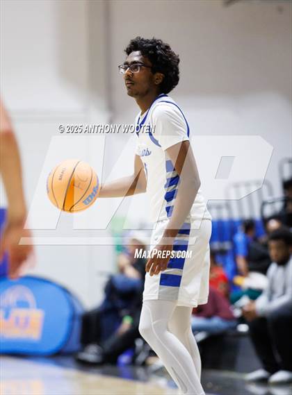 Thumbnail 1 in NC GBB Academy vs. Fayetteville Christian (Dreamville Showcase) photogallery.