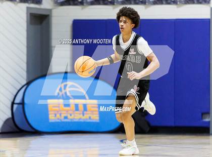 Thumbnail 3 in NC GBB Academy vs. Fayetteville Christian (Dreamville Showcase) photogallery.