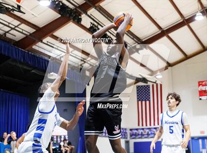 Thumbnail 2 in NC GBB Academy vs. Fayetteville Christian (Dreamville Showcase) photogallery.