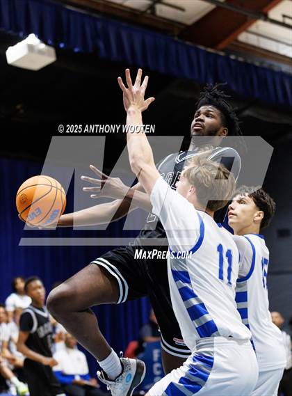 Thumbnail 1 in NC GBB Academy vs. Fayetteville Christian (Dreamville Showcase) photogallery.