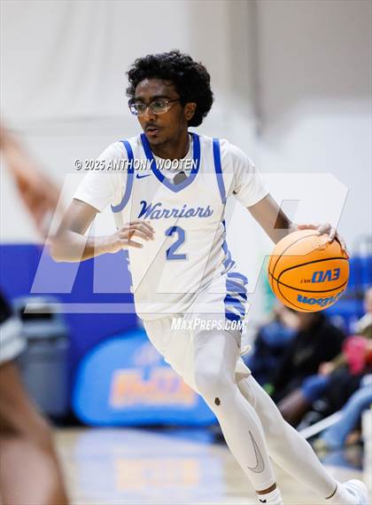 Thumbnail 2 in NC GBB Academy vs. Fayetteville Christian (Dreamville Showcase) photogallery.