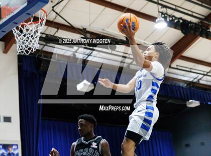 Thumbnail 3 in NC GBB Academy vs. Fayetteville Christian (Dreamville Showcase) photogallery.