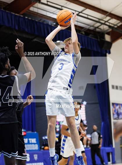 Thumbnail 1 in NC GBB Academy vs. Fayetteville Christian (Dreamville Showcase) photogallery.