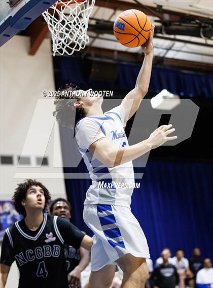 Thumbnail 1 in NC GBB Academy vs. Fayetteville Christian (Dreamville Showcase) photogallery.