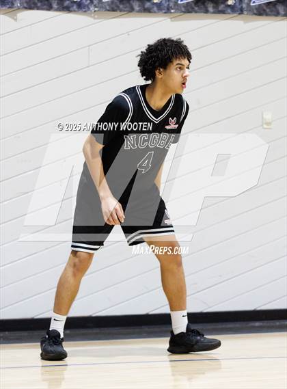 Thumbnail 1 in NC GBB Academy vs. Fayetteville Christian (Dreamville Showcase) photogallery.