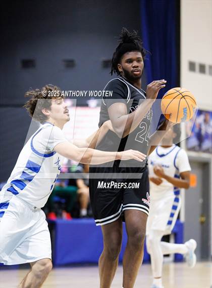 Thumbnail 1 in NC GBB Academy vs. Fayetteville Christian (Dreamville Showcase) photogallery.