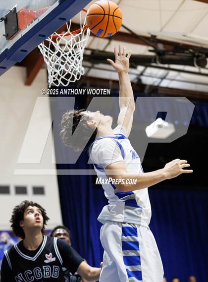 Thumbnail 2 in NC GBB Academy vs. Fayetteville Christian (Dreamville Showcase) photogallery.