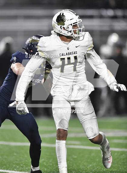 Thumbnail 3 in Calabasas @ St. John Bosco (CIF-SS D1 Playoff) photogallery.