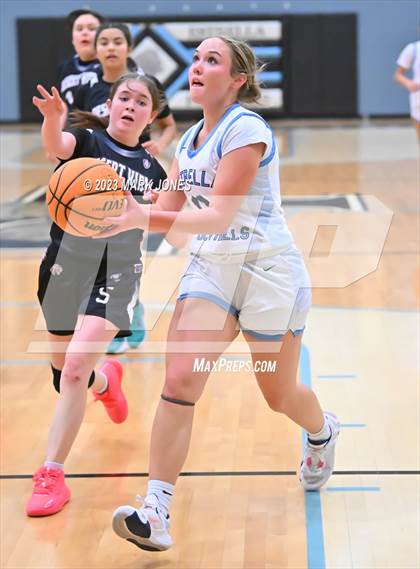 Thumbnail 3 in Estrella Foothills vs. Desert View (Lady Wolves Court Classic) photogallery.