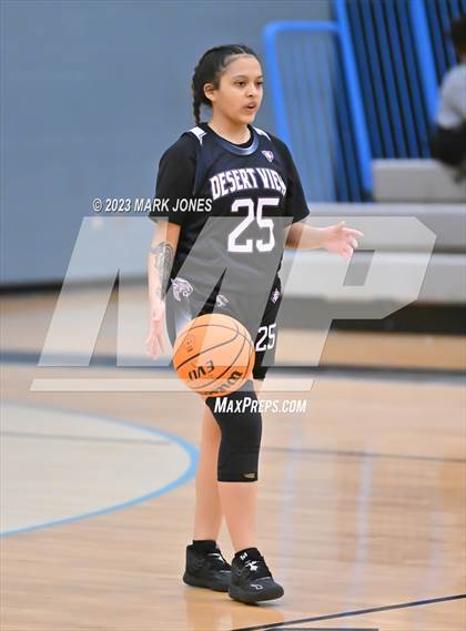 Thumbnail 3 in Estrella Foothills vs. Desert View (Lady Wolves Court Classic) photogallery.