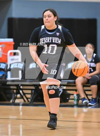 Thumbnail 3 in Estrella Foothills vs. Desert View (Lady Wolves Court Classic) photogallery.