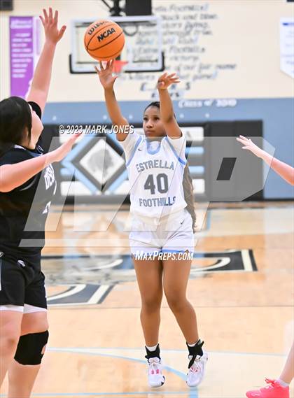 Thumbnail 3 in Estrella Foothills vs. Desert View (Lady Wolves Court Classic) photogallery.
