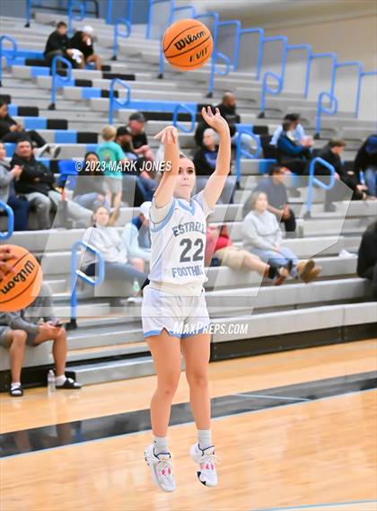 Thumbnail 1 in Estrella Foothills vs. Desert View (Lady Wolves Court Classic) photogallery.