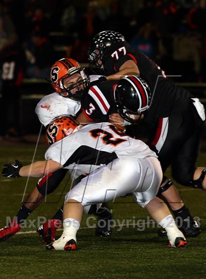 Thumbnail 1 in Jersey Shore vs. Clearfield (PIAA Class AAA 1st Round) photogallery.