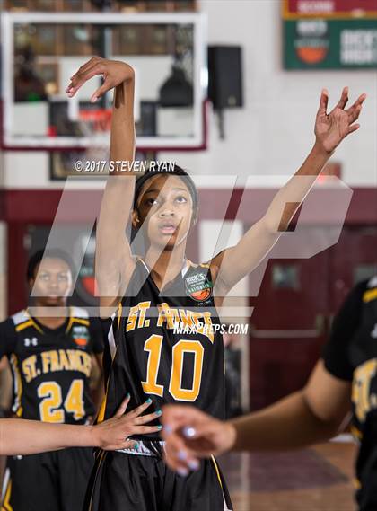 Thumbnail 3 in St. Frances Academy vs. Hamilton Heights (DICK'S National Tournament Semifinal) photogallery.