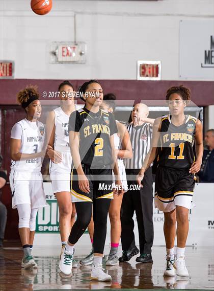 Thumbnail 3 in St. Frances Academy vs. Hamilton Heights (DICK'S National Tournament Semifinal) photogallery.
