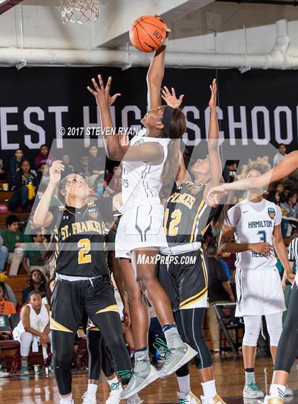 Thumbnail 3 in St. Frances Academy vs. Hamilton Heights (DICK'S National Tournament Semifinal) photogallery.