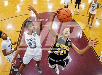 Thumbnail 3 in St. Frances Academy vs. Hamilton Heights (DICK'S National Tournament Semifinal) photogallery.