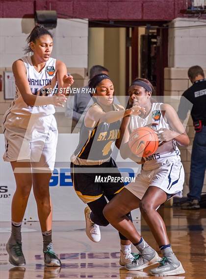 Thumbnail 2 in St. Frances Academy vs. Hamilton Heights (DICK'S National Tournament Semifinal) photogallery.