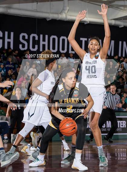 Thumbnail 1 in St. Frances Academy vs. Hamilton Heights (DICK'S National Tournament Semifinal) photogallery.