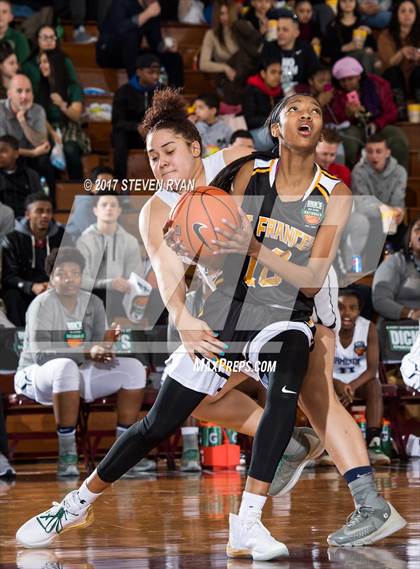 Thumbnail 1 in St. Frances Academy vs. Hamilton Heights (DICK'S National Tournament Semifinal) photogallery.
