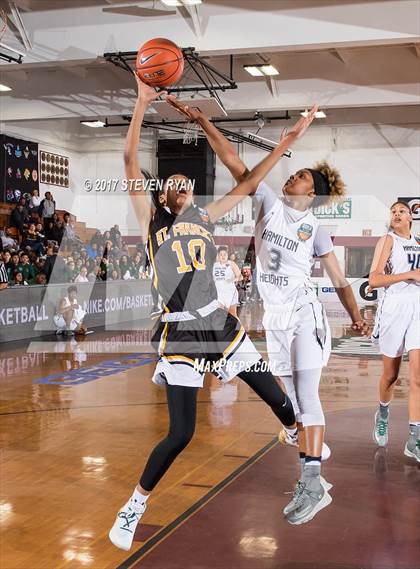 Thumbnail 2 in St. Frances Academy vs. Hamilton Heights (DICK'S National Tournament Semifinal) photogallery.