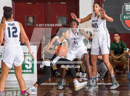 Thumbnail 1 in St. Frances Academy vs. Hamilton Heights (DICK'S National Tournament Semifinal) photogallery.