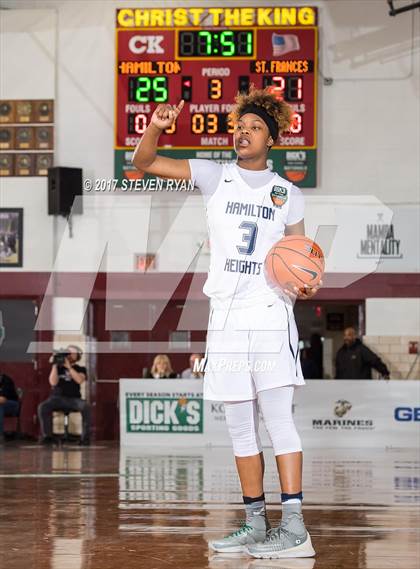 Thumbnail 3 in St. Frances Academy vs. Hamilton Heights (DICK'S National Tournament Semifinal) photogallery.