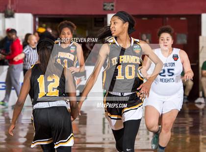 Thumbnail 3 in St. Frances Academy vs. Hamilton Heights (DICK'S National Tournament Semifinal) photogallery.
