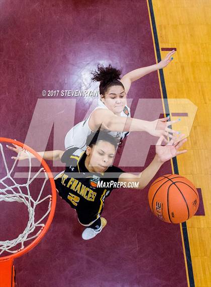 Thumbnail 3 in St. Frances Academy vs. Hamilton Heights (DICK'S National Tournament Semifinal) photogallery.