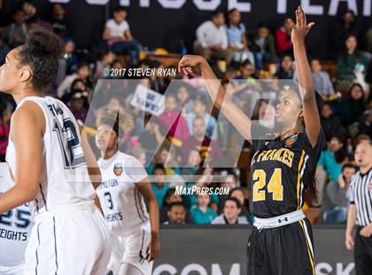 Thumbnail 2 in St. Frances Academy vs. Hamilton Heights (DICK'S National Tournament Semifinal) photogallery.