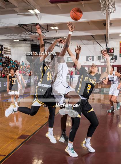 Thumbnail 2 in St. Frances Academy vs. Hamilton Heights (DICK'S National Tournament Semifinal) photogallery.