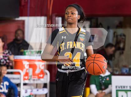 Thumbnail 3 in St. Frances Academy vs. Hamilton Heights (DICK'S National Tournament Semifinal) photogallery.