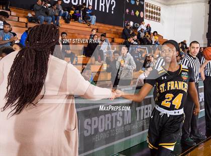 Thumbnail 3 in St. Frances Academy vs. Hamilton Heights (DICK'S National Tournament Semifinal) photogallery.