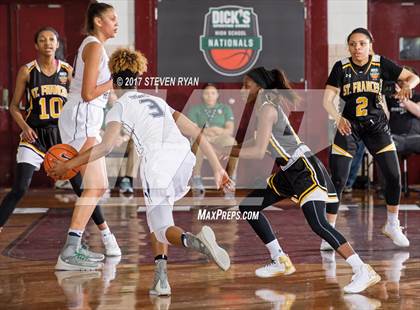 Thumbnail 3 in St. Frances Academy vs. Hamilton Heights (DICK'S National Tournament Semifinal) photogallery.