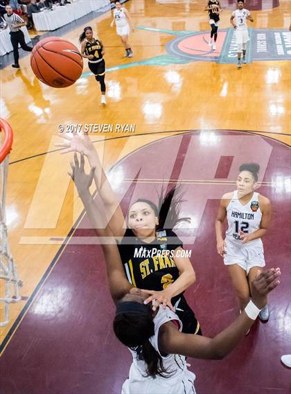 Thumbnail 3 in St. Frances Academy vs. Hamilton Heights (DICK'S National Tournament Semifinal) photogallery.