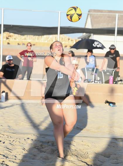 Thumbnail 1 in Estrella Foothills vs. Salpointe Catholic (AIA DII Final) photogallery.