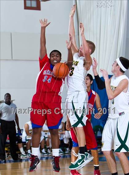 Thumbnail 1 in Boyd vs Rockwall Christian (Trinity Valley Shootout) photogallery.