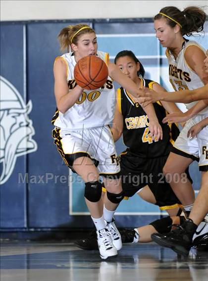 Thumbnail 2 in Foothill vs. Cerritos (Larry Doyle Tournament) photogallery.