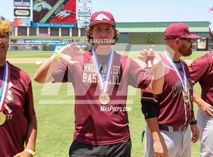 Thumbnail 3 in Magnolia West vs. Argyle (UIL 5A Baseball State Final Medal Ceremony) photogallery.
