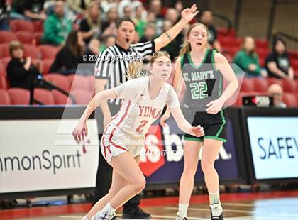Thumbnail 2 in  St. Mary's vs Yuma (CHSAA 3A Final Four) photogallery.