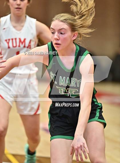 Thumbnail 1 in  St. Mary's vs Yuma (CHSAA 3A Final Four) photogallery.
